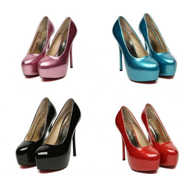 Sapato Closed Toe Super High