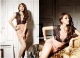 Vestido Fashion V Neck