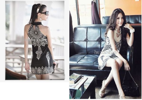 Vestido Bohemian Retro Style
