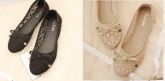 Sapatos rateirinha de renda