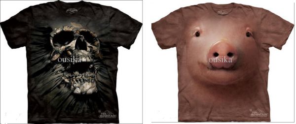 Camiseta Fashion Men's MOUNTAIN 3D 3