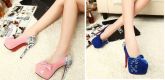 Sapato New Baby Pink Blue