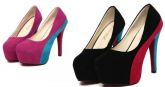 Sapato Suede Pumps