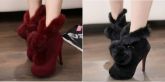 Bota  Elegant Round Toe Lace